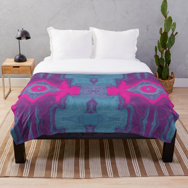 Artikelvorschau, Pink und Lila Fluid Repeat Design entworfen und verkauft von Pamela Cassidy.