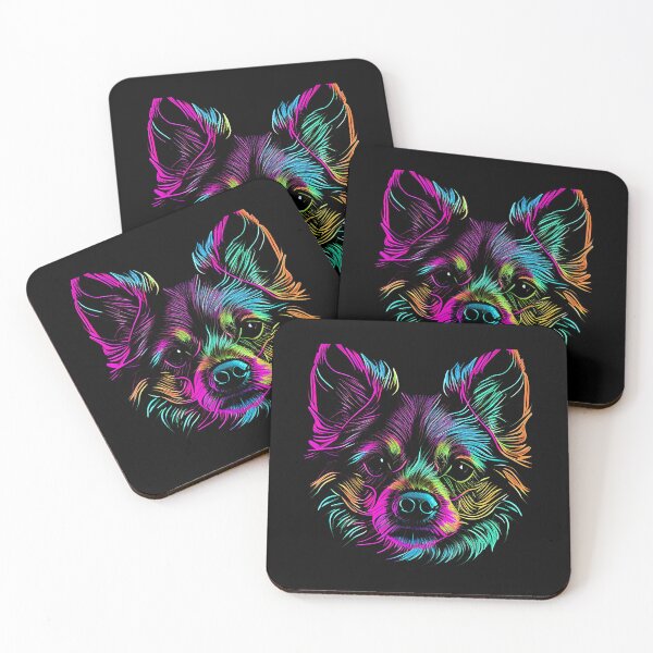 Item preview, Pomchi Dog Colorful Paint Splash designed and sold by rafaeltto.