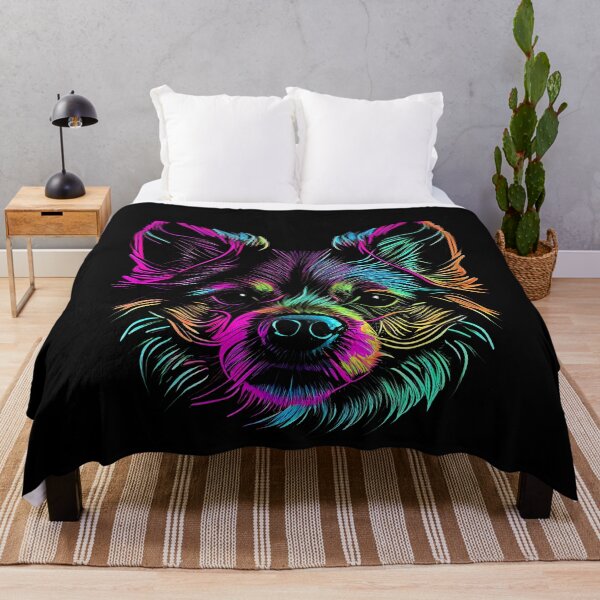 Item preview, Pomchi Dog Colorful Paint Splash designed and sold by rafaeltto.