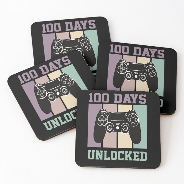Item preview, Retro 100 days of school unlocked designed and sold by ZEDSOU ⭐⭐⭐⭐⭐.