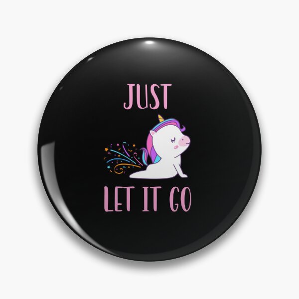 Artikelvorschau, Yoga Einhorn just let it go entworfen und verkauft von Shirt-Expert.