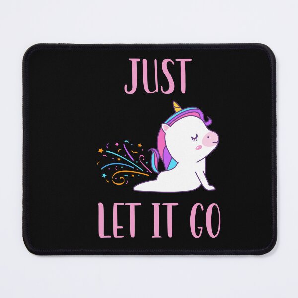 Item preview, Yoga unicorn just let it go designed and sold by Shirt-Expert.