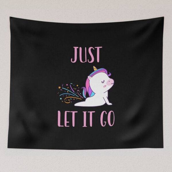 Item preview, Yoga unicorn just let it go designed and sold by Shirt-Expert.
