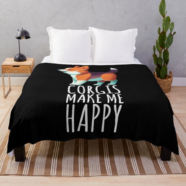 Item preview, Corgis Make Me Happy - Corgi Dog Lover designed and sold by EnzoVectorism.