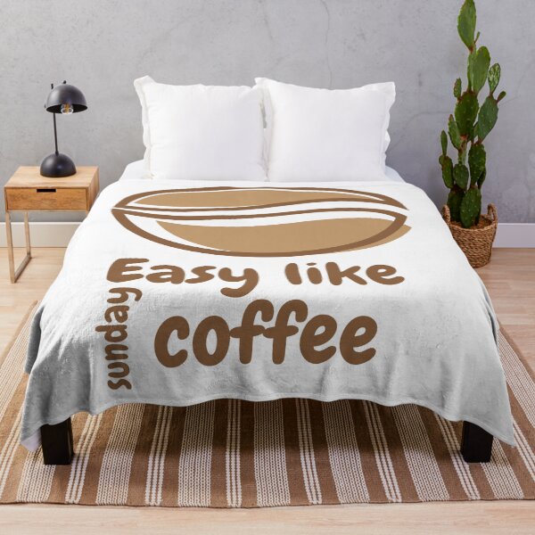 Item preview, Easy like Sunday coffee designed and sold by We Grow.