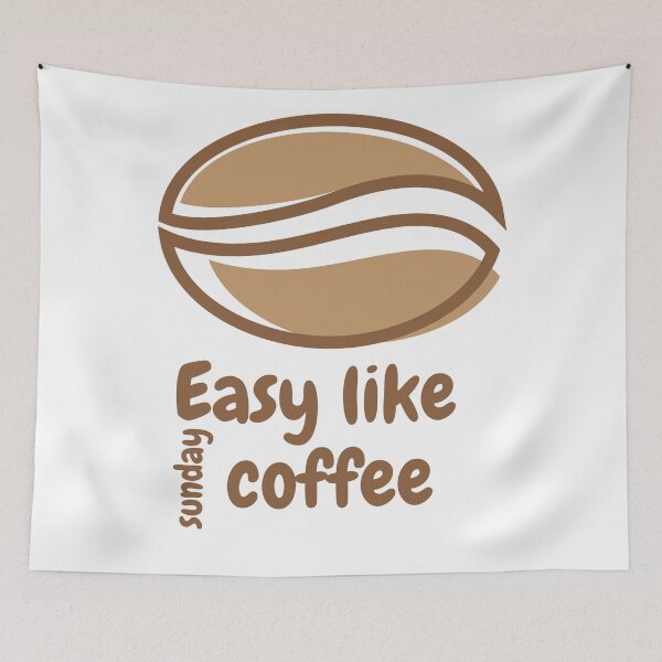 Item preview, Easy like Sunday coffee designed and sold by We Grow.