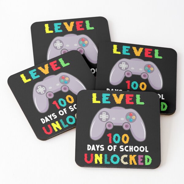 Item preview, LEVEL 100 DAYS OF SCHOOL UNLOCKED designed and sold by ZEDSOU ⭐⭐⭐⭐⭐.