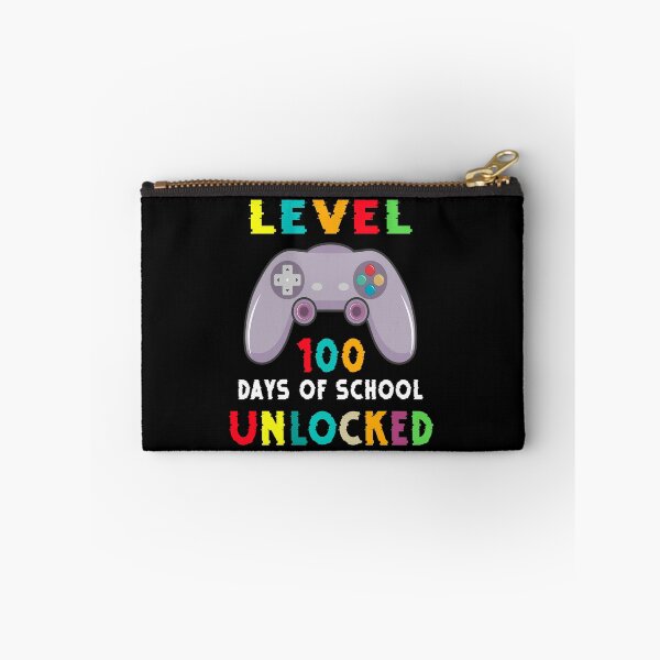Item preview, LEVEL 100 DAYS OF SCHOOL UNLOCKED designed and sold by ZEDSOU ⭐⭐⭐⭐⭐.
