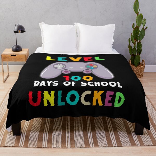 Item preview, LEVEL 100 DAYS OF SCHOOL UNLOCKED designed and sold by ZEDSOU ⭐⭐⭐⭐⭐.
