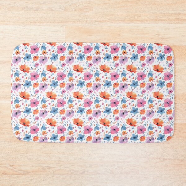 Item preview, Pink and Orange Poppy Flowers designed and sold by GladYoureHere.