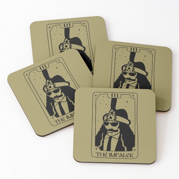 Item preview, Vlad Tepes - The Impaler - Dracula - Tarot Card designed and sold by PifPafPuf.