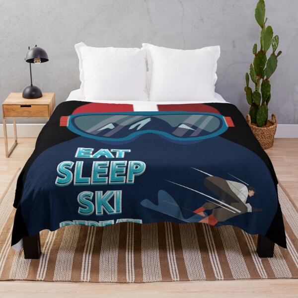 Item preview, Skiing and Snowboarding - Eat Sleep Ski Repeat designed and sold by T-shirt-Designs.