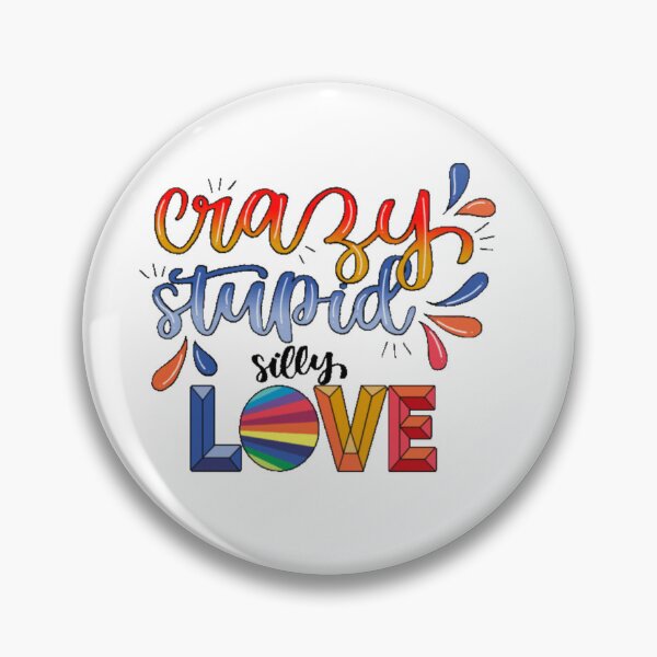 Item preview, Crazy Stupid silly love Funny Valentine TShirt  designed and sold by stevencox26.