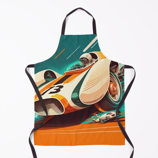 Item preview, Vintage Illustration Colorful Speed Car Formel One Futuristic designed and sold by HRMNY25.