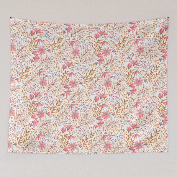 Item preview, Pink Floral Surface Pattern designed and sold by BZAFE.