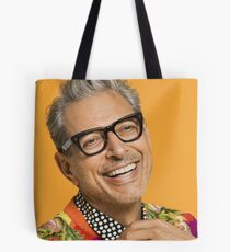 Jeff Goldblum happy Tote Bag