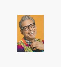 Jeff Goldblum ist glücklich Galeriedruck