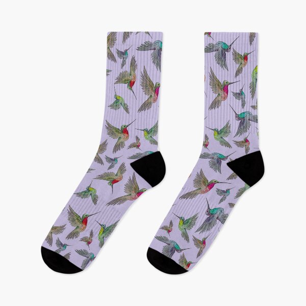 Item preview, Colourful hummingbird Pattern designed and sold by FuzzyJuzzy.