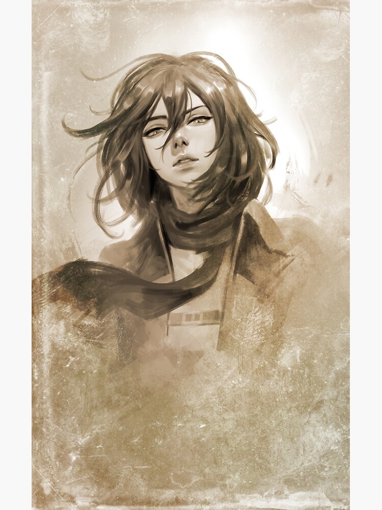 "Mikasa s1" Poster for Sale by artofneight | Redbubble