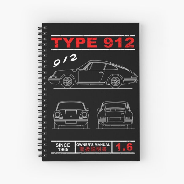 Blueprint of the 912 Spiral Notebook