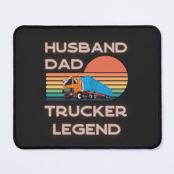Item preview, Husband, Dad, Trucker, Legend designed and sold by GigaDesigns.