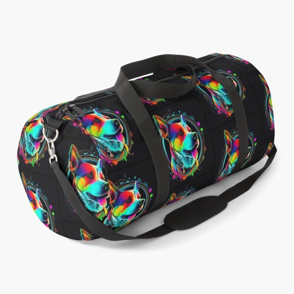 Item preview, Colorful trippy dog portrait illustration psychedelic 1 designed and sold by vishalraifx.
