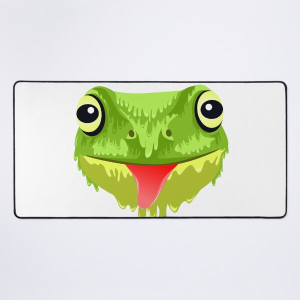 Item preview, Green Frog grime art designed and sold by AmsaOza.