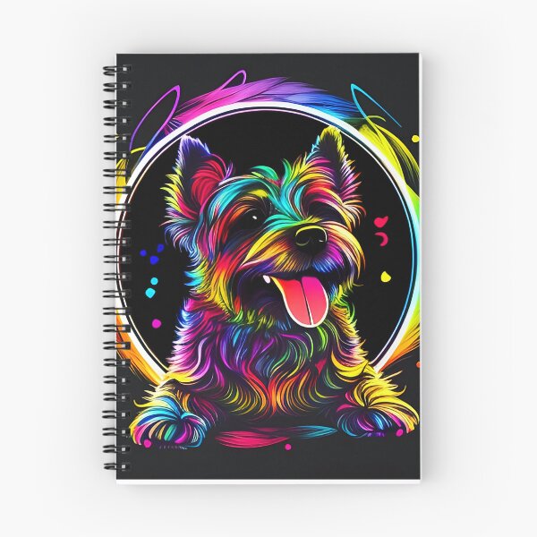 Item preview, Colorful trippy dog portrait illustration psychedelic 2 designed and sold by vishalraifx.