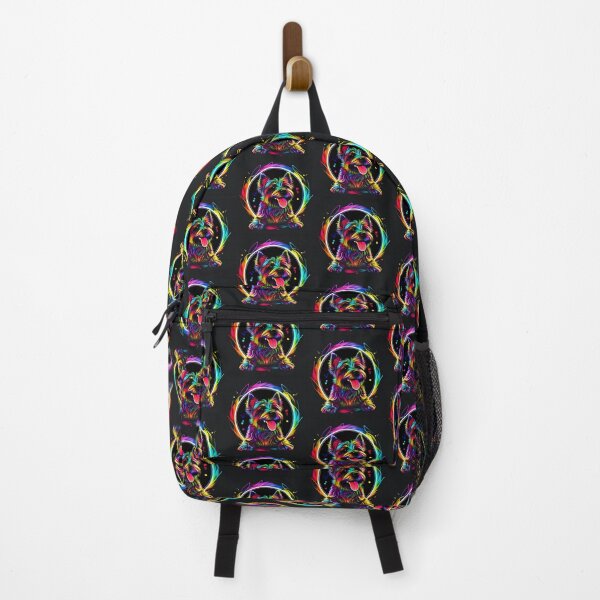 Item preview, Colorful trippy dog portrait illustration psychedelic 2 designed and sold by vishalraifx.