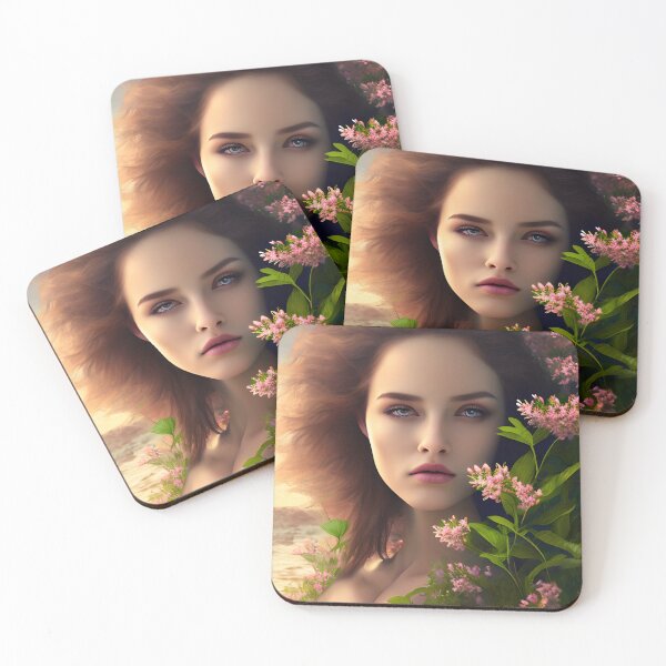 Item preview, Attractive Woman Portrait designed and sold by VitalDesigner.