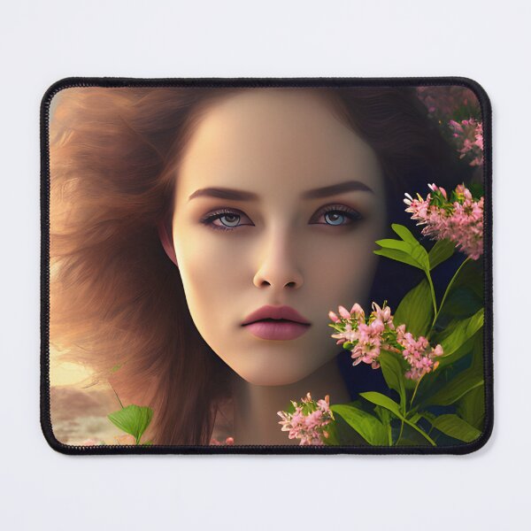 Item preview, Attractive Woman Portrait designed and sold by VitalDesigner.