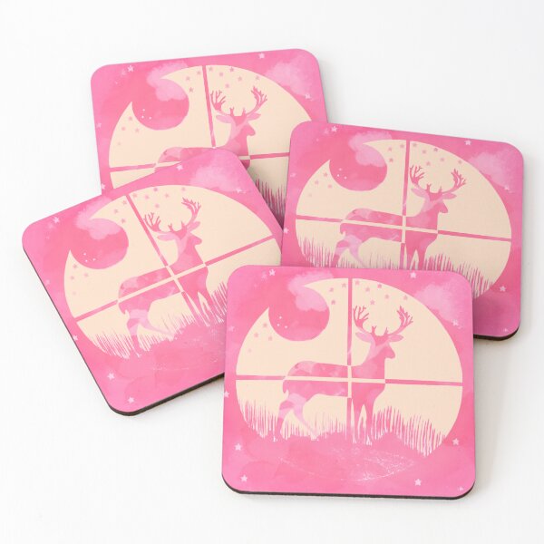 Item preview, Deer Hunter Target Pink and Cream Camo designed and sold by Kristi Duggins.