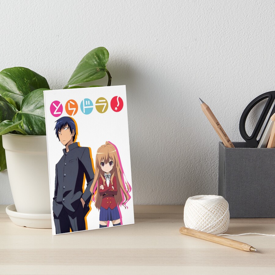"Toradora!/ Tiger X Dragon Japanese Version" Art Board Print by Hesona Redbubble