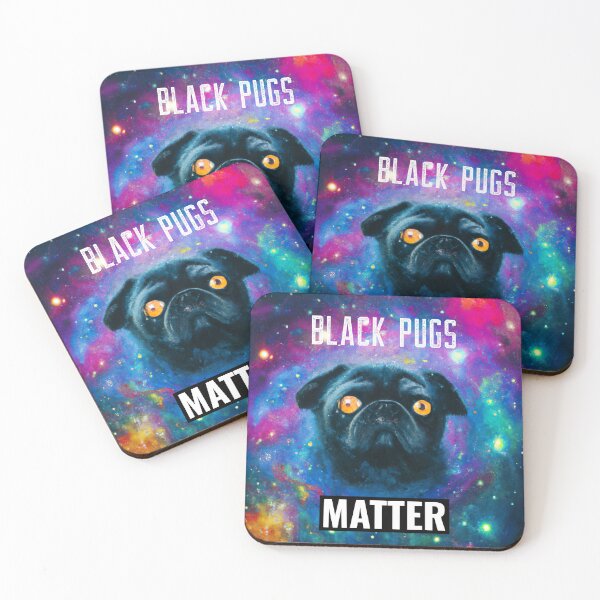 Item preview, Black Pugs Matter designed and sold by Fentier.