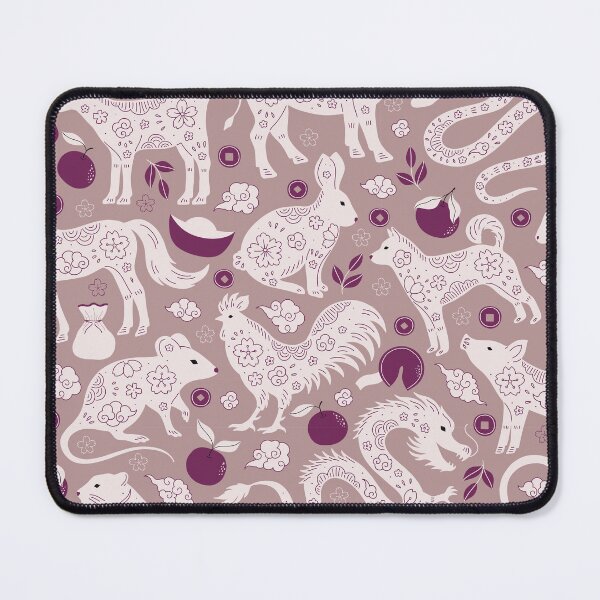 Item preview, Chinese Zodiac Animals Pattern designed and sold by FengShuiLounge.