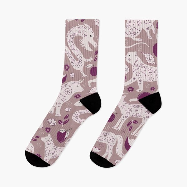 Item preview, Chinese Zodiac Animals Pattern designed and sold by FengShuiLounge.