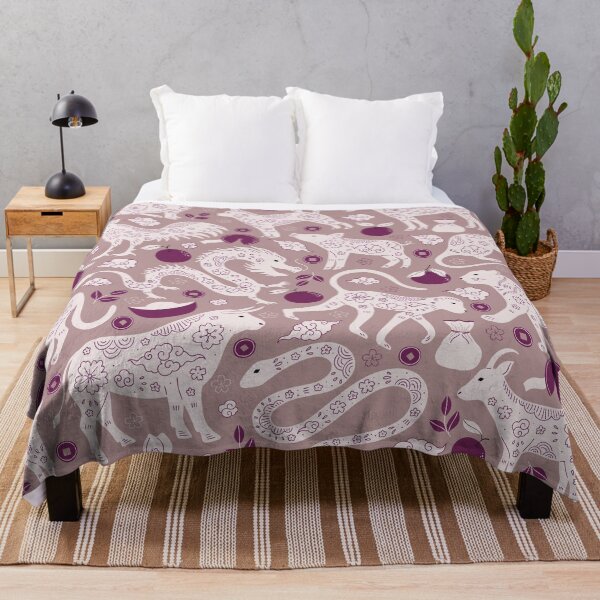 Item preview, Chinese Zodiac Animals Pattern designed and sold by FengShuiLounge.