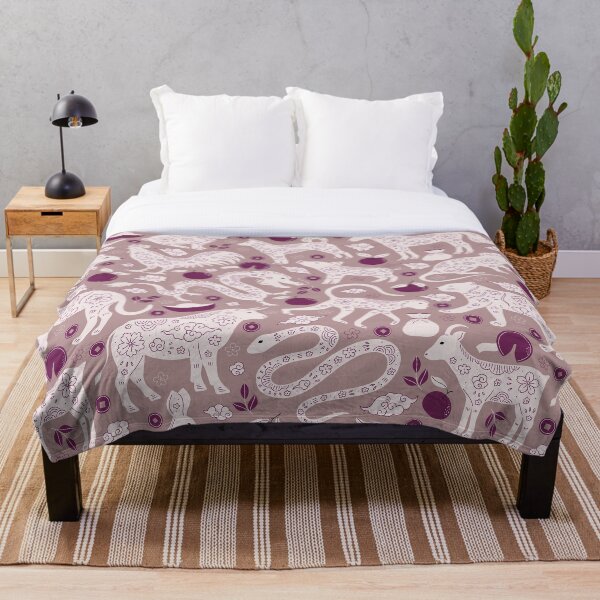 Item preview, Chinese Zodiac Animals Pattern designed and sold by FengShuiLounge.