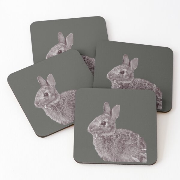 Item preview, Rabbit (black and white) designed and sold by Elisabeth  Elisabeth.