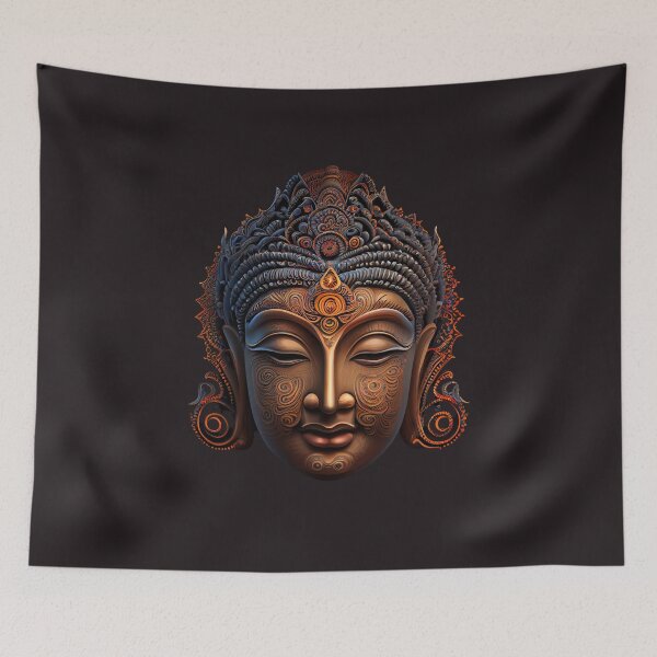 Item preview, AI-Generated Female Buddha Design: A Unique and Eye-catching Fusion of Spirituality, Meditation, and Humor for Buddha Lovers designed and sold by RetComly.