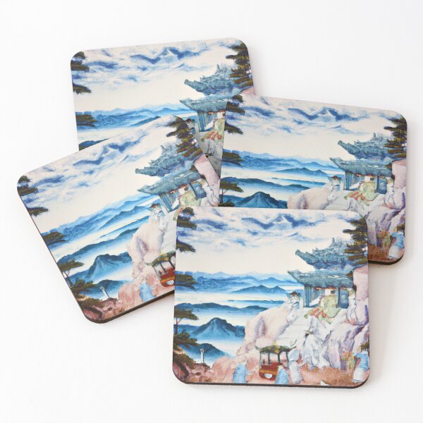 Item preview, Nanshan Temple Ukiyo e Japanese Art  designed and sold by CherWhiteRabbit.