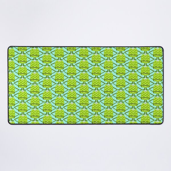 Item preview, Grumpy Green Monsters designed and sold by Shiny Happy World.
