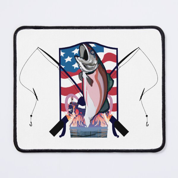 Item preview, American Steel Head Salmon designed and sold by OlivDesignsCo.