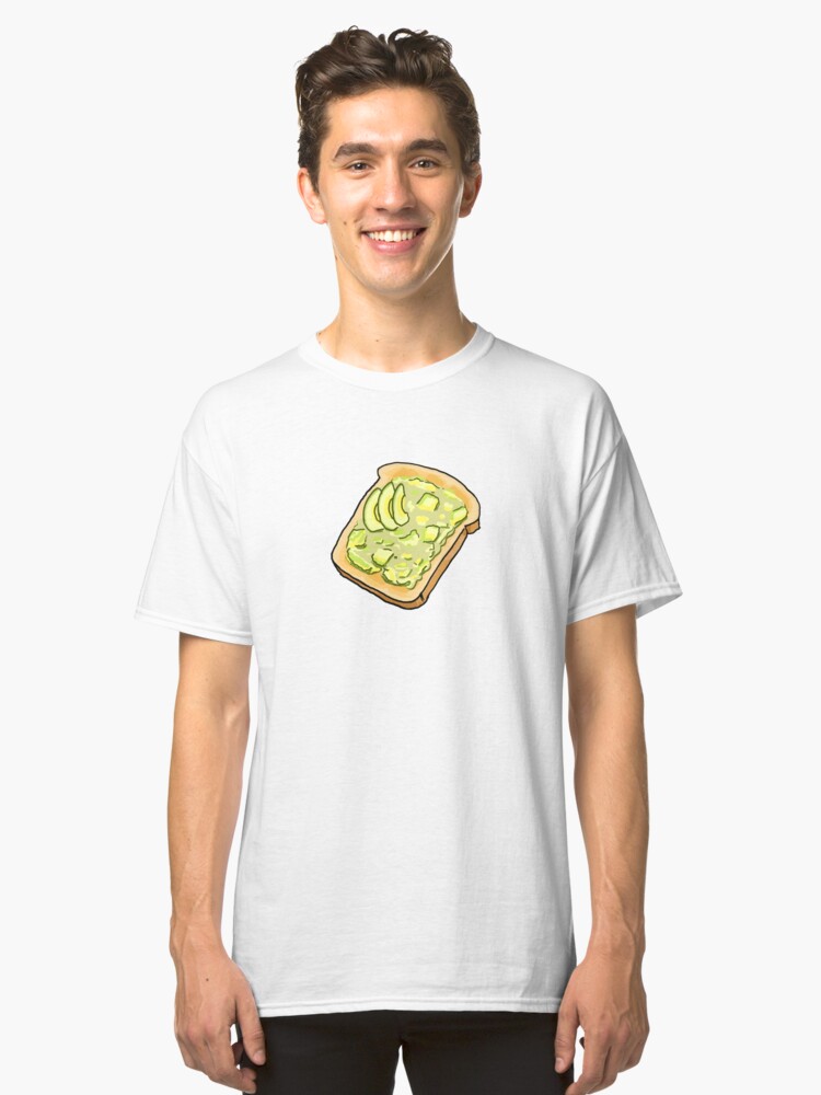 Alternate view of Smashed Avo on Toast Classic T-Shirt