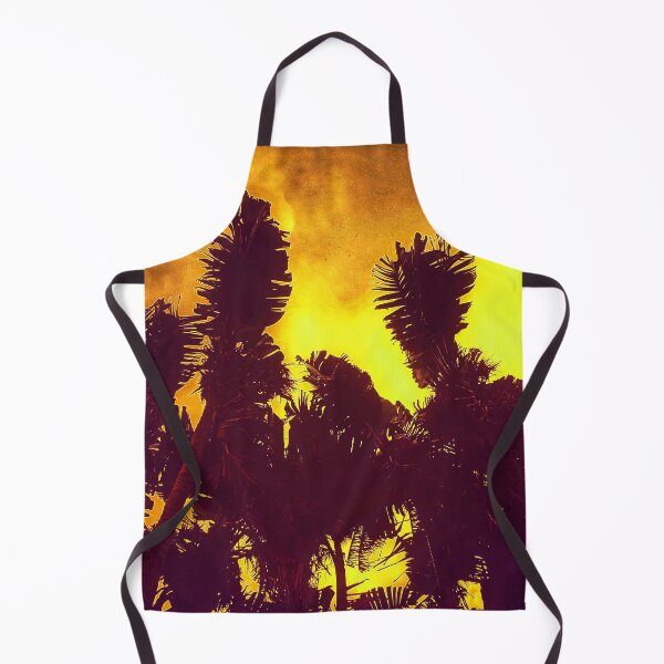 Item preview, Apocalypse Palms Meeting - Personification Biophilia 1 of 4 - Brown and Yellow Sky - Dark Purple Trees designed and sold by Beachy.