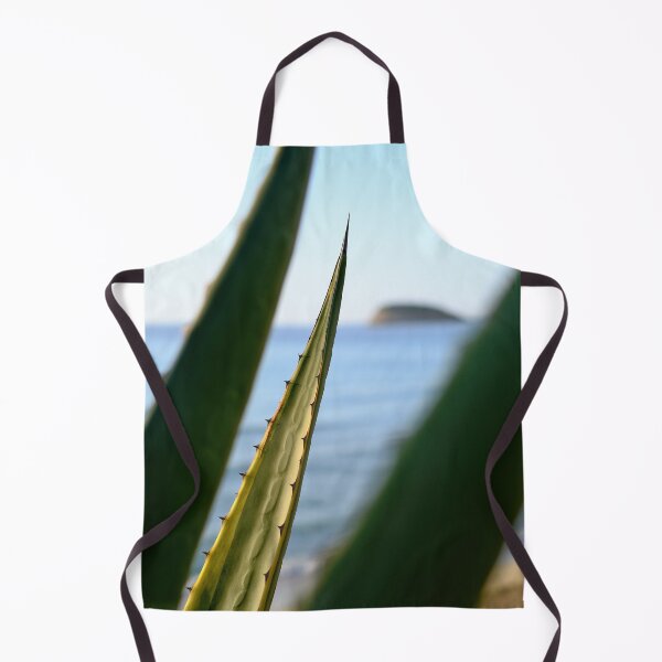 Item preview, Agave cactus with sea view // Ibiza Nature & Travel Photography designed and sold by Diana van Neck.