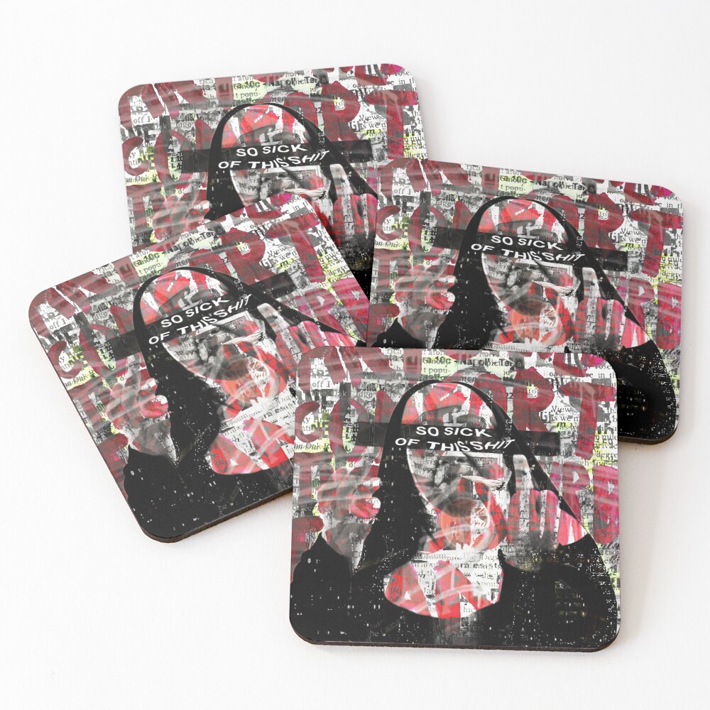 Item preview, Coasters (Set of 4) designed and sold by Roxbuc.