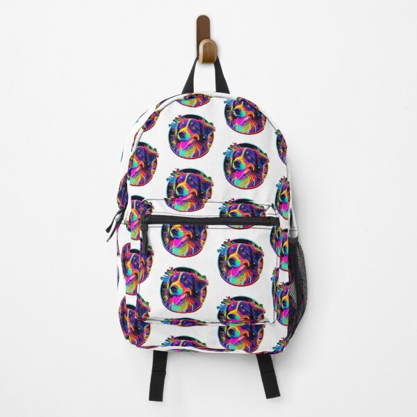 Item preview, Colorful trippy dog portrait illustration psychedelic 10 designed and sold by vishalraifx.