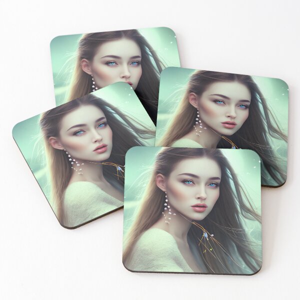 Item preview, Charming Woman Portrait designed and sold by VitalDesigner.