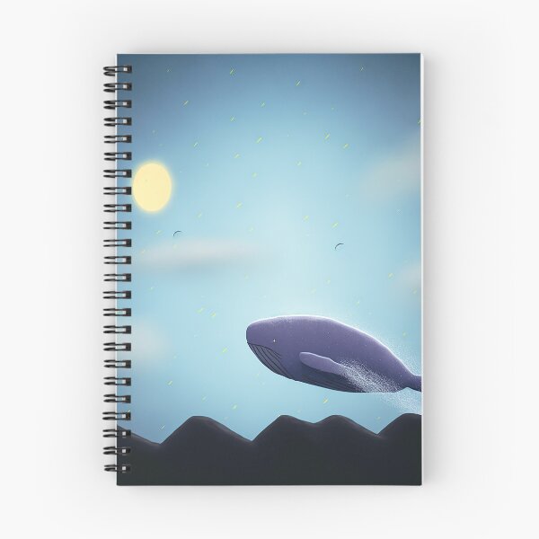 Item preview, Happy Flying Whale designed and sold by BoredArtLabs.